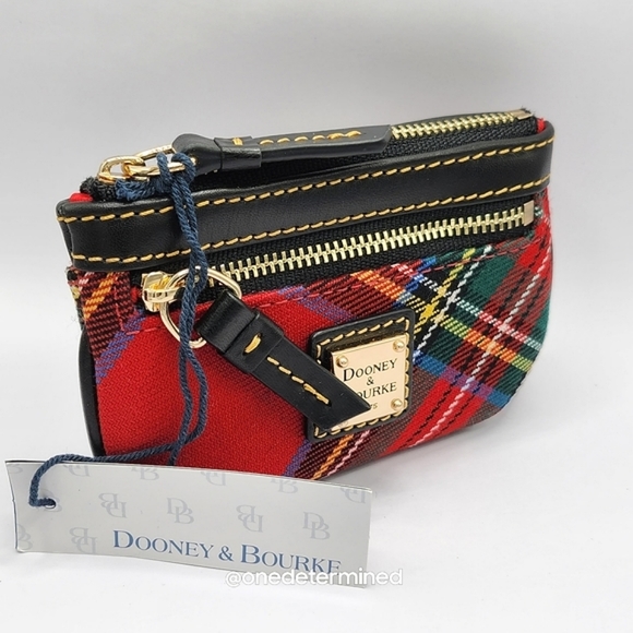 New Dooney Red Plaid Case - Picture 5 of 10